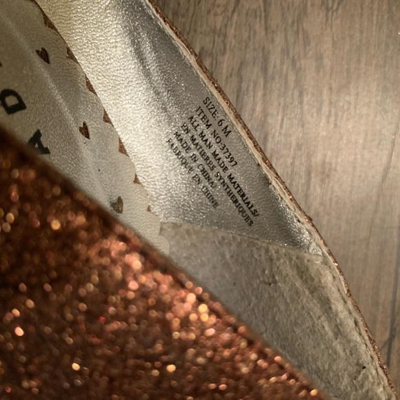 Nevada Bronze Sparkly Stilettos - Picture 11 of 14